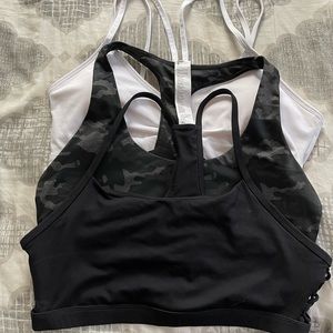 BUNDLE - 3 sports bras never worn